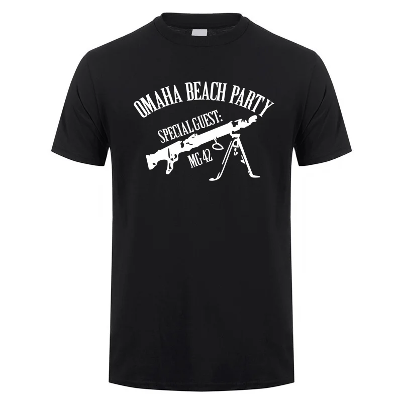 Mg 42 Omaha Beach Party T Shirt Summer Men Cotton Short Sleeve Mg 42 T-shirts Mans Gift Tees
Mg 42 Omaha Beach Party T Shirt Summer Men Cotton Short Sleeve Mg 42 T-shirts Mans Gift Tees