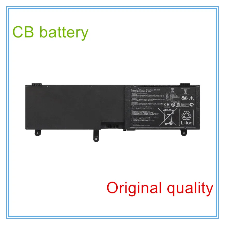 Original laptop battery for C41-N550 N550X47JV N550X47JV-SL NoteBook 15V 4000MAH 59WH
Original laptop battery for C41-N550 N550X47JV N550X47JV-SL NoteBook 15V 4000MAH 59WH