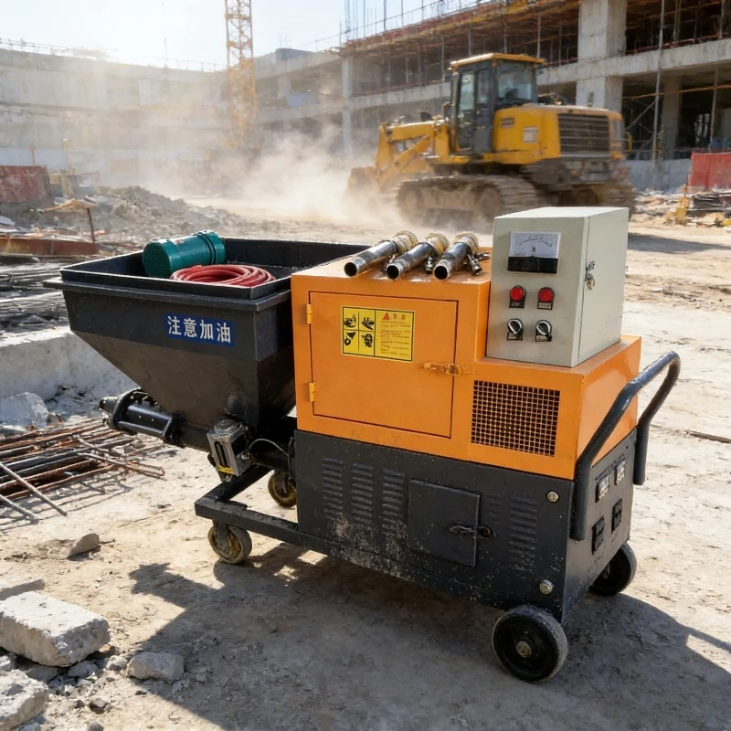 High Efficiency Mortar Spraying Machine Wall Cement Plaster Putty Paint Sprayer
High Efficiency Mortar Spraying Machine Wall Cement Plaster Putty Paint Sprayer