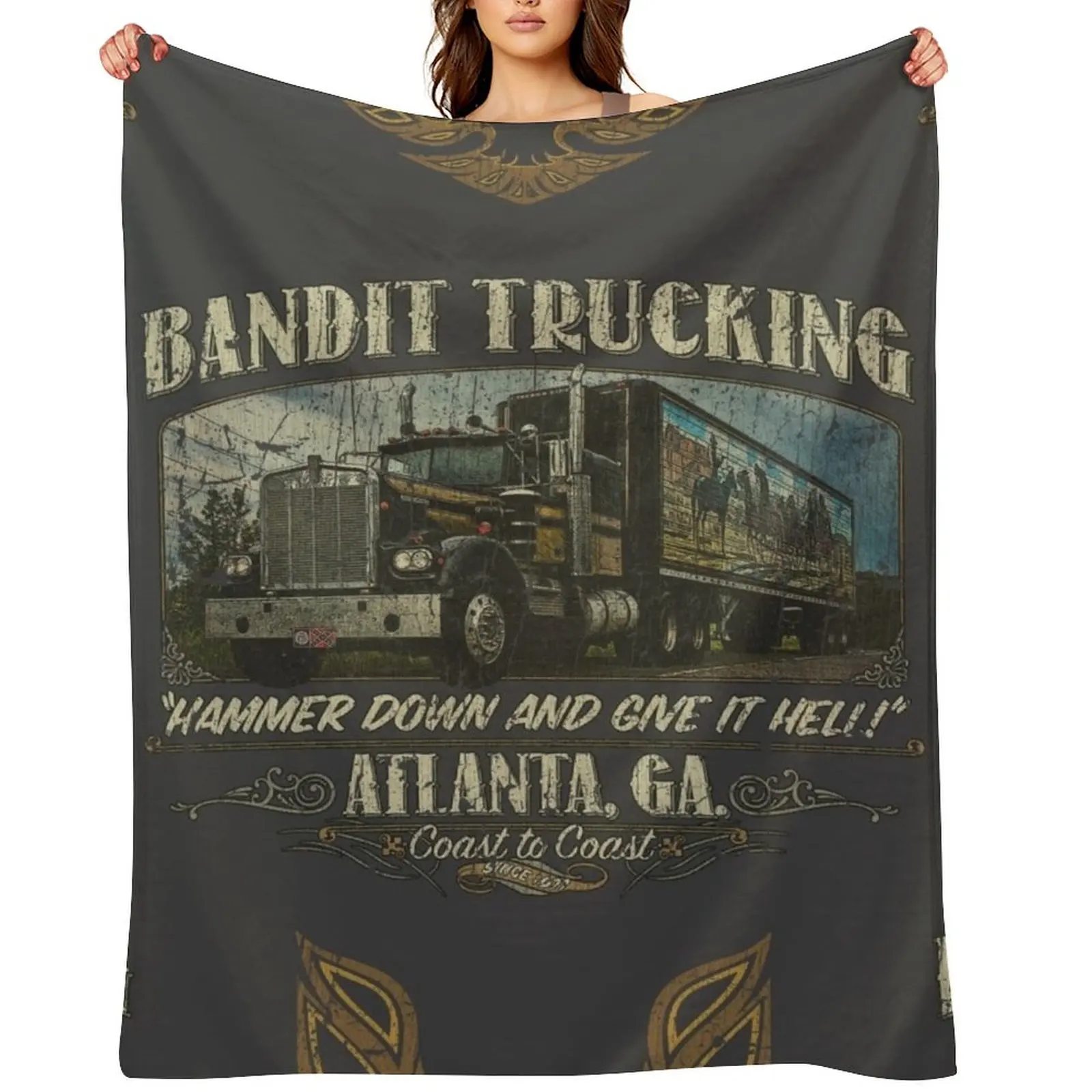 Bandit Trucking 1977 Throw Blanket for babies warm winter Plush Sofa Quilt Blankets
Bandit Trucking 1977 Throw Blanket for babies warm winter Plush Sofa Quilt Blankets