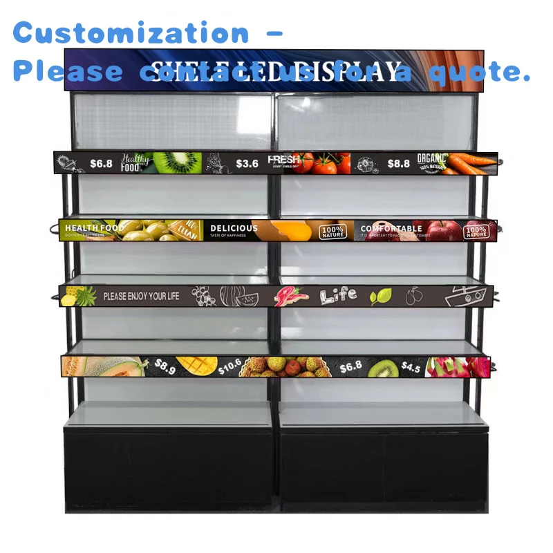 custom.23.1 Inch Customized Size Supermarket Retail Store Indoor Advertising Picture Display Slim Shelf Screen Stretch Bar LCD D
custom.23.1 Inch Customized Size Supermarket Retail Store Indoor Advertising Picture Display Slim Shelf Screen Stretch Bar LCD D