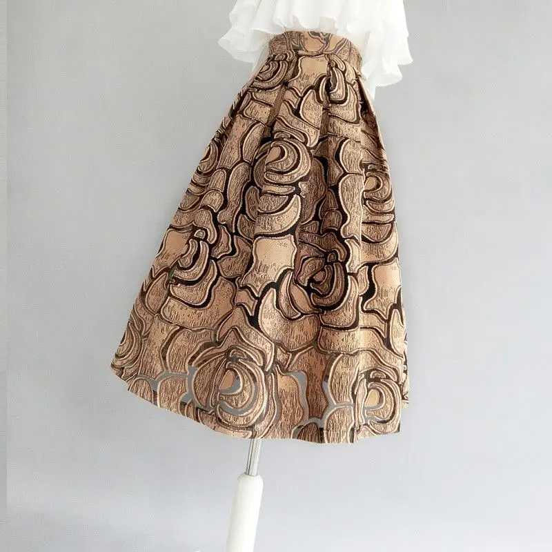 Spring, Summer, and Autumn New Styles Featuring Women's Summer Clothing, Retro Half Body Puffy Skirt, and Half Body Skirt
Spring, Summer, and Autumn New Styles Featuring Women's Summer Clothing, Retro Half Body Puffy Skirt, and Half Body Skirt