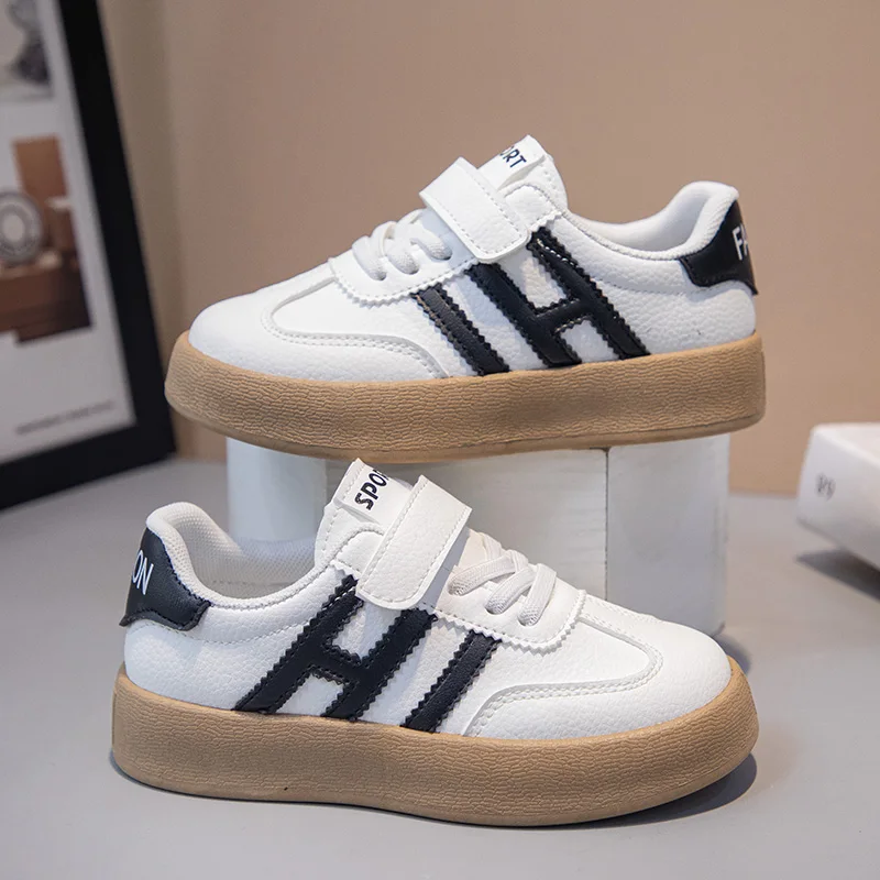 New Boys Girls Casual Shoes Leather Soft Children Shoes Running Tennis Kids Sports Shoes Size 6 To 12 Years
New Boys Girls Casual Shoes Leather Soft Children Shoes Running Tennis Kids Sports Shoes Size 6 To 12 Years