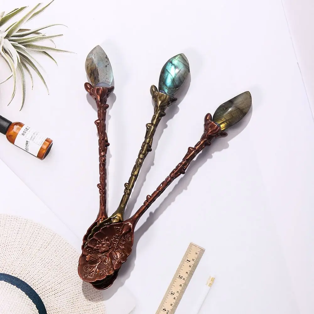 Nordic Round Dessert Tool Natural Amethyst Stirring Scoop Coffee Spoon Kitchen Supplies Tea Spoon Tableware
Nordic Round Dessert Tool Natural Amethyst Stirring Scoop Coffee Spoon Kitchen Supplies Tea Spoon Tableware