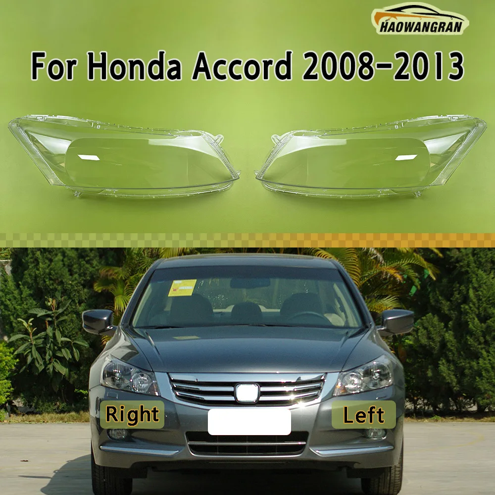 For Honda Accord 2008 2009 2010 2011 2012 2013 Headlamp Cover Transparent Headlight Lens Plexiglass Replace Original Lampshade
For Honda Accord 2008 2009 2010 2011 2012 2013 Headlamp Cover Transparent Headlight Lens Plexiglass Replace Original Lampshade