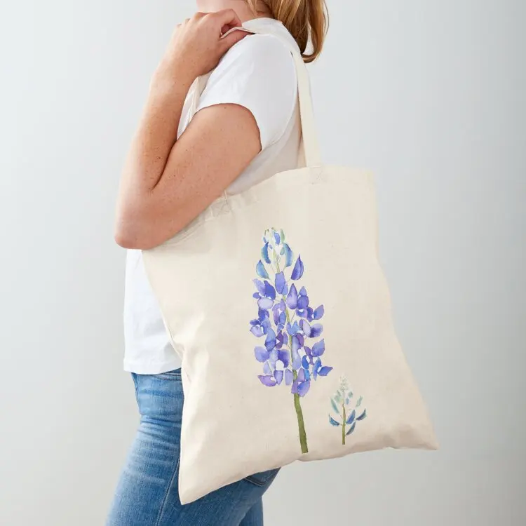 hand painted 2 purple and blue botanical bluebonnet watercolor Tote Bag canvas bags Candy bags Big bag women
hand painted 2 purple and blue botanical bluebonnet watercolor Tote Bag canvas bags Candy bags Big bag women