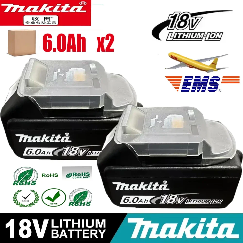 5.0/6.0Ah Original 18V Makita Battery High-quality, Powerful Rechargeable Lithium-ion Battery for Makita 18V LXT Power Tools
5.0/6.0Ah Original 18V Makita Battery High-quality, Powerful Rechargeable Lithium-ion Battery for Makita 18V LXT Power Tools