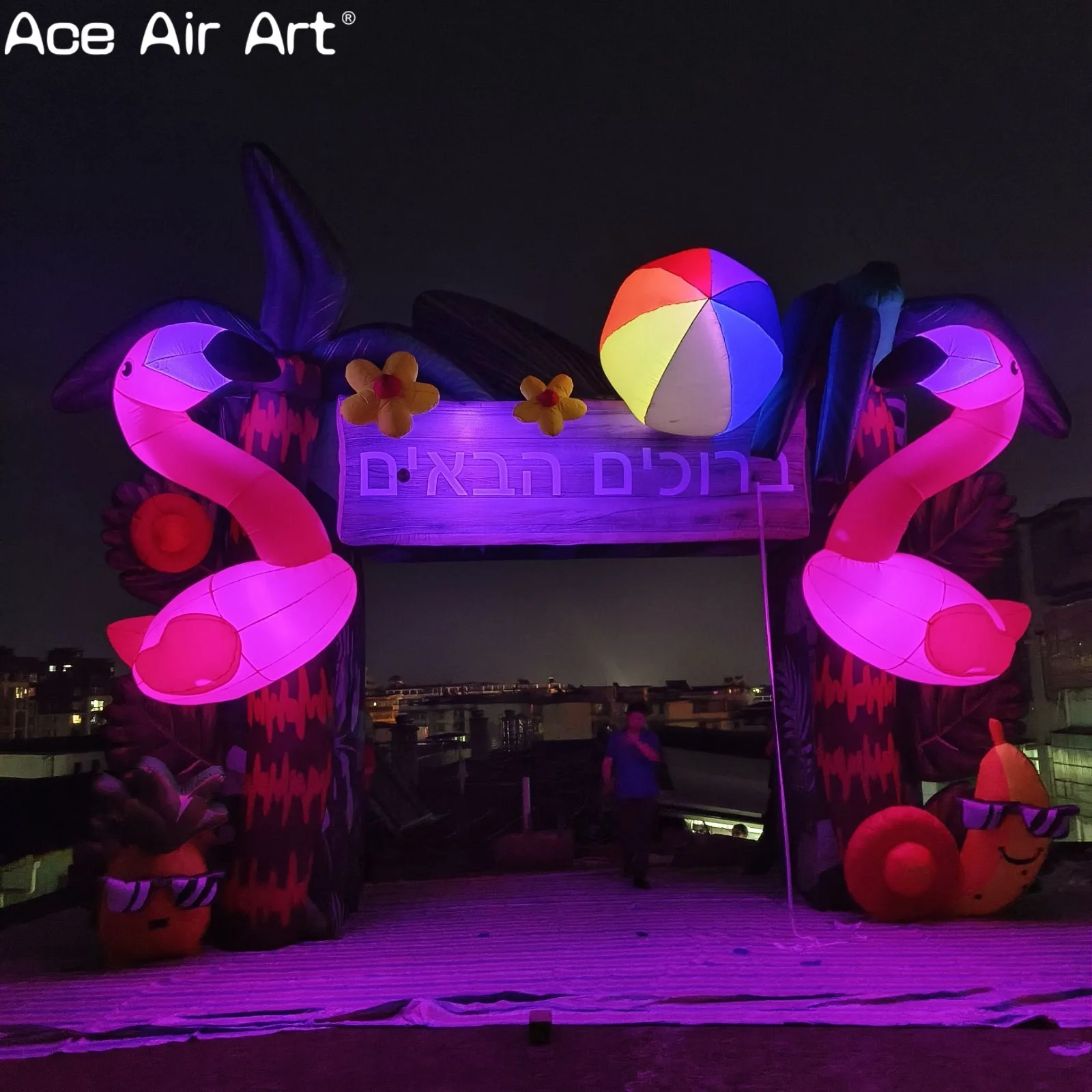 Beautiful Inflatable Falcon Arch for Night Parties Entrance, LED Lightings Inflatable Tropical Arch for Events Decorations
Beautiful Inflatable Falcon Arch for Night Parties Entrance, LED Lightings Inflatable Tropical Arch for Events Decorations