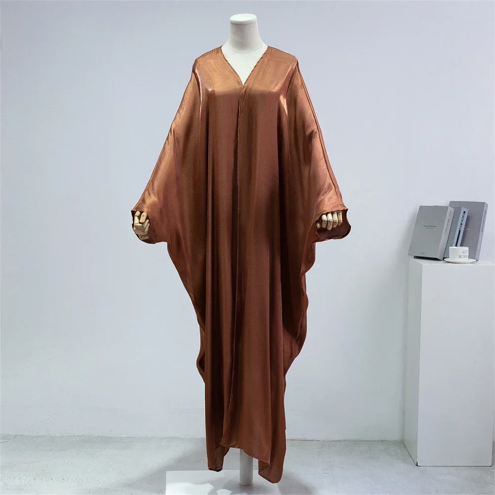 Eid Djellaba Abaya Muslim Women Shiny Open Cardigan Bat Sleeve Maxi Dress Turkey Kimono Islamic Kaftan Arab Robe Dubai Jalabiya
Eid Djellaba Abaya Muslim Women Shiny Open Cardigan Bat Sleeve Maxi Dress Turkey Kimono Islamic Kaftan Arab Robe Dubai Jalabiya