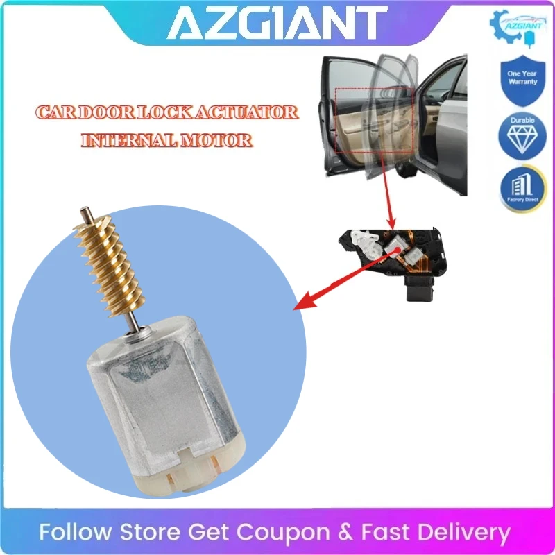 AZGIANT Car Door Lock DC 12V Motor Replacement For BMW 3 Series E46 325Ci 330Ci M3 Mini Cooper R50 R52 R53 R56 R57 MK1
AZGIANT Car Door Lock DC 12V Motor Replacement For BMW 3 Series E46 325Ci 330Ci M3 Mini Cooper R50 R52 R53 R56 R57 MK1