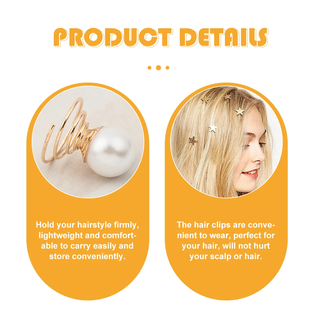 10pcs Spiral Hair Clips Alloy Wedding Hair Accessories Lightweight Durable Bridal Hairpins Ceremony Christmas Decor Gift
10pcs Spiral Hair Clips Alloy Wedding Hair Accessories Lightweight Durable Bridal Hairpins Ceremony Christmas Decor Gift