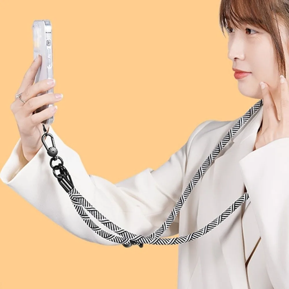 10mm Rope Mobile Phone Lanyard 360° Rotation Neck Hanging Crossbody Phone Strap Anti-Lost Anti Winding Mobile Phone Chain
10mm Rope Mobile Phone Lanyard 360° Rotation Neck Hanging Crossbody Phone Strap Anti-Lost Anti Winding Mobile Phone Chain