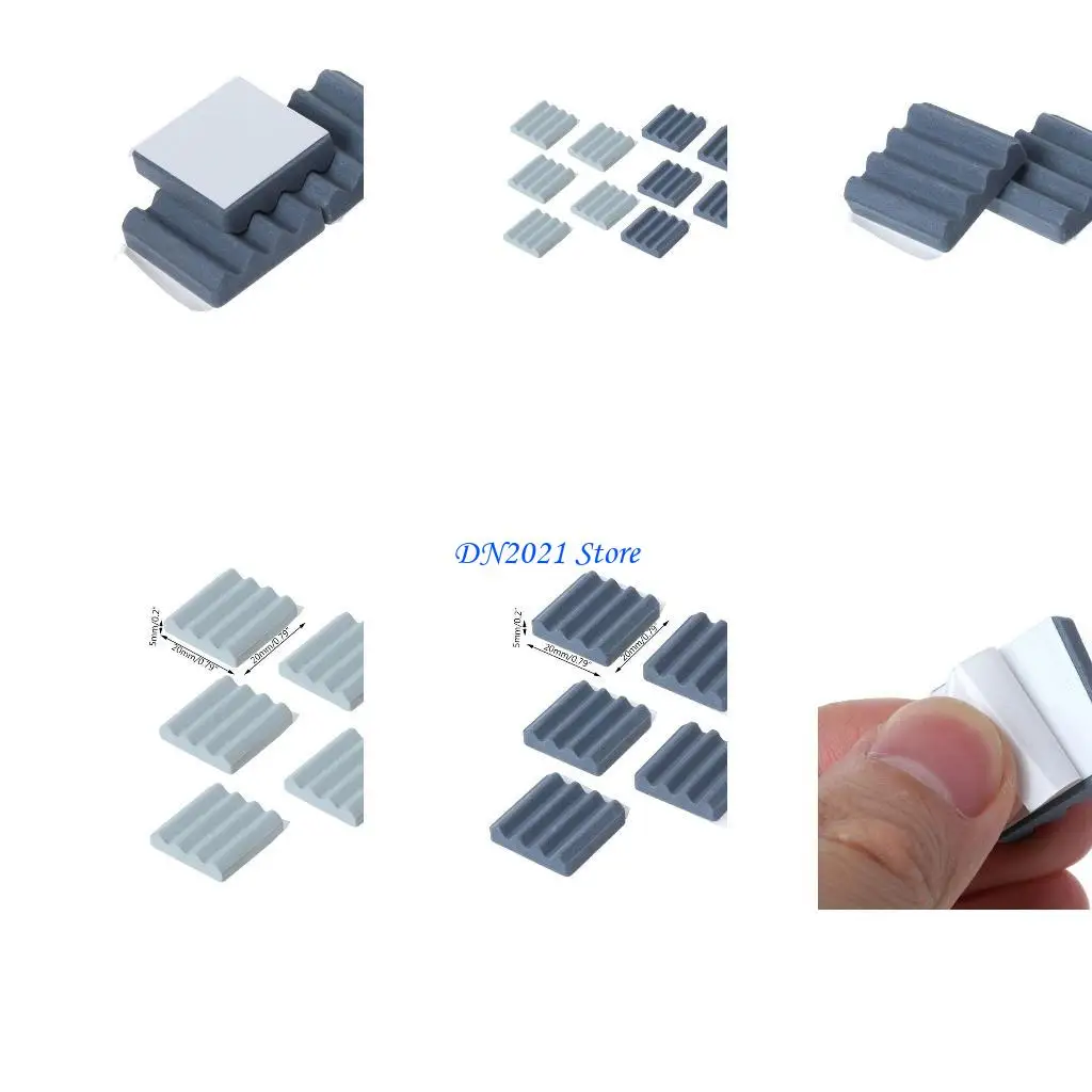 F3KE 5PCS 20x20x5MM Ceramic Heat Sink Anti-static Heatsinks Cooler Radiator CPU Cool 
F3KE 5PCS 20x20x5MM Ceramic Heat Sink Anti-static Heatsinks Cooler Radiator CPU Cool