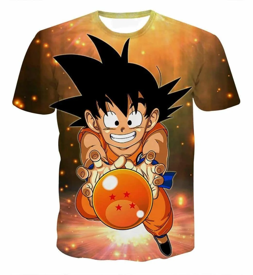 Japanese Anime Dragon Ball Z Print Cute Goku Kid Catch Fifth Dragon Ball Action Manga T-Shirt Kids Adults Cosplay Tops Clothing
Japanese Anime Dragon Ball Z Print Cute Goku Kid Catch Fifth Dragon Ball Action Manga T-Shirt Kids Adults Cosplay Tops Clothing