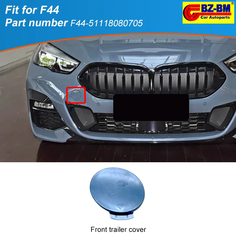 Car Front Traction Hook Eye Cover 51118080705 for BMW F44 Automobile Bumper Towing Hook Eye Cap Protective Cover
Car Front Traction Hook Eye Cover 51118080705 for BMW F44 Automobile Bumper Towing Hook Eye Cap Protective Cover