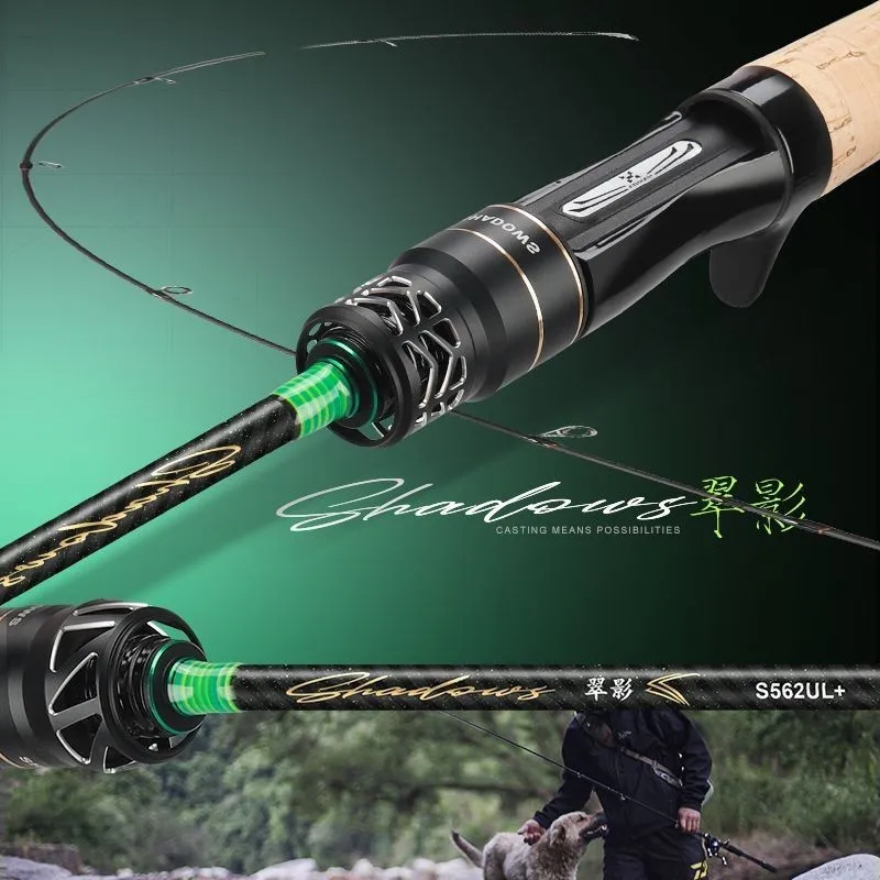 Ультрамягкая портативная удочка Cuiying Micro Lure Rod UL с кольцами Fuji, идеально подходит для ловли на ручьях, для рыболовов, специализирующихся на мелкой рыбацкой дичи.
Ультрамягкая портативная удочка Cuiying Micro Lure Rod UL с кольцами Fuji, идеально подходит для ловли на ручьях, для рыболовов, специализирующихся на мелкой рыбацкой дичи.