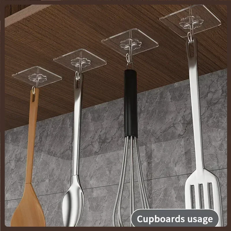 5/10PCS Transparent Stainless Steel Strong Self Adhesive Hooks Key Storage Hanger for Kitchen Bathroom Door Wall Multi-Function
5/10PCS Transparent Stainless Steel Strong Self Adhesive Hooks Key Storage Hanger for Kitchen Bathroom Door Wall Multi-Function