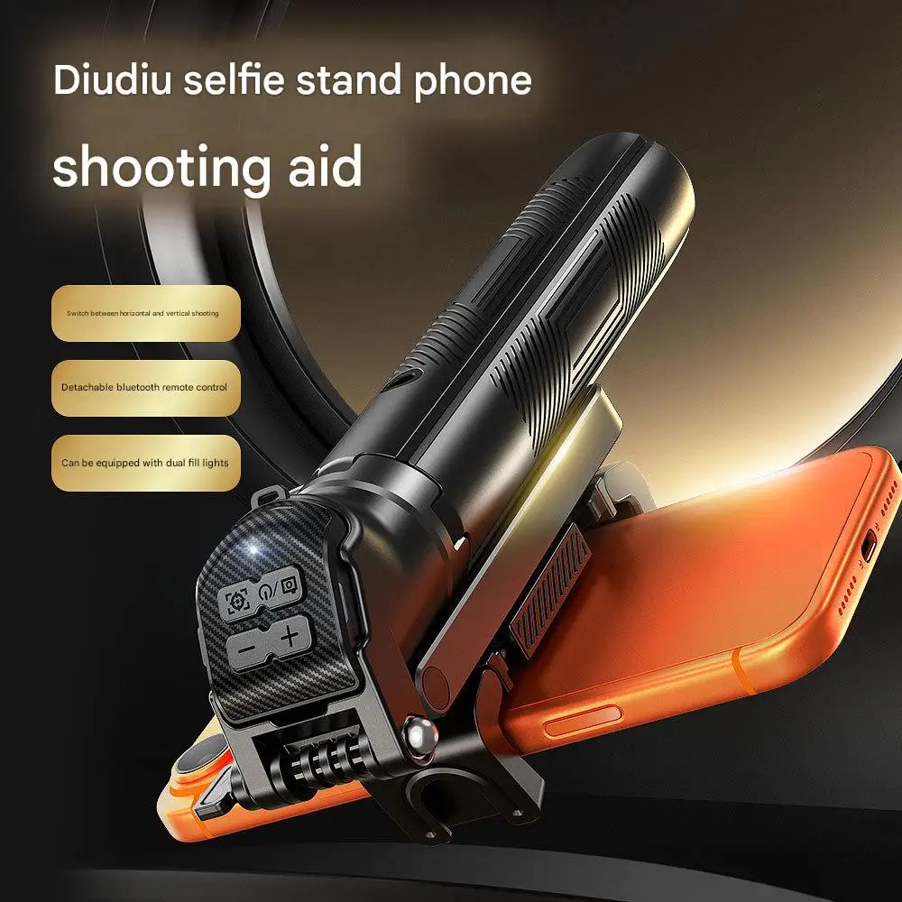 1.35m Selfie Stick Tripod with Zoom Remote, Auto-Open Phone Holder for Horizontal/Vertical Shooting, Vlogging Live
1.35m Selfie Stick Tripod with Zoom Remote, Auto-Open Phone Holder for Horizontal/Vertical Shooting, Vlogging Live