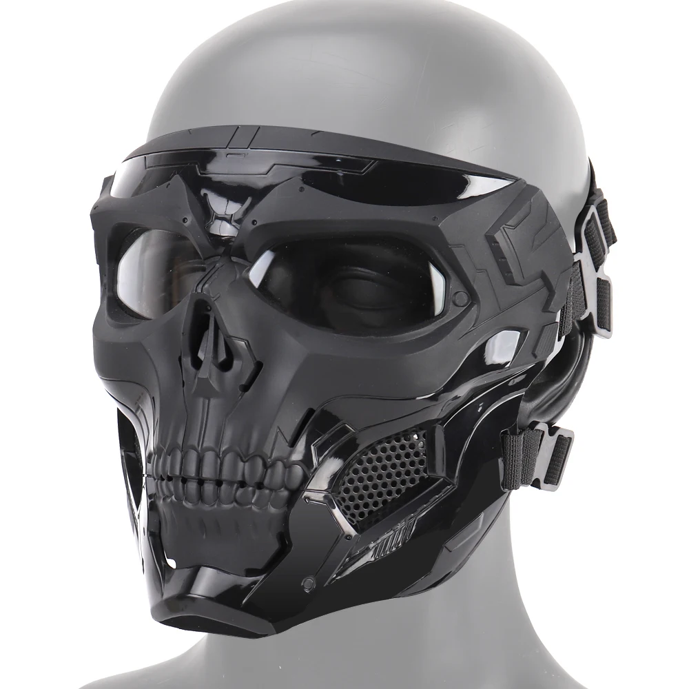 Tactical Cosplay Skull Messenger Full Face Mask Airsoft Cs Paintball Shooting Halloween Party Mask
Tactical Cosplay Skull Messenger Full Face Mask Airsoft Cs Paintball Shooting Halloween Party Mask
