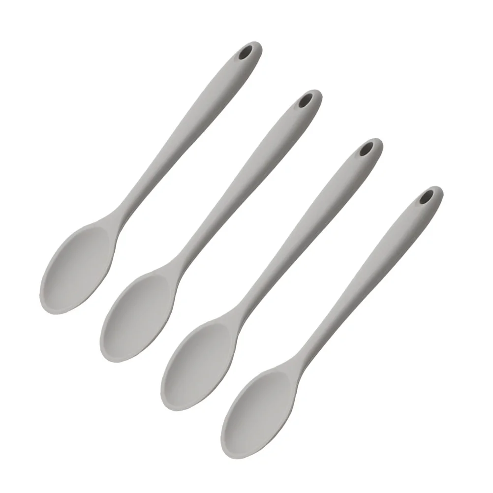 4 Pcs Silicone Spoon Mixing Spoons Home Cooking Tools Soup Ramen Noodle Silica Gel Salad
4 Pcs Silicone Spoon Mixing Spoons Home Cooking Tools Soup Ramen Noodle Silica Gel Salad