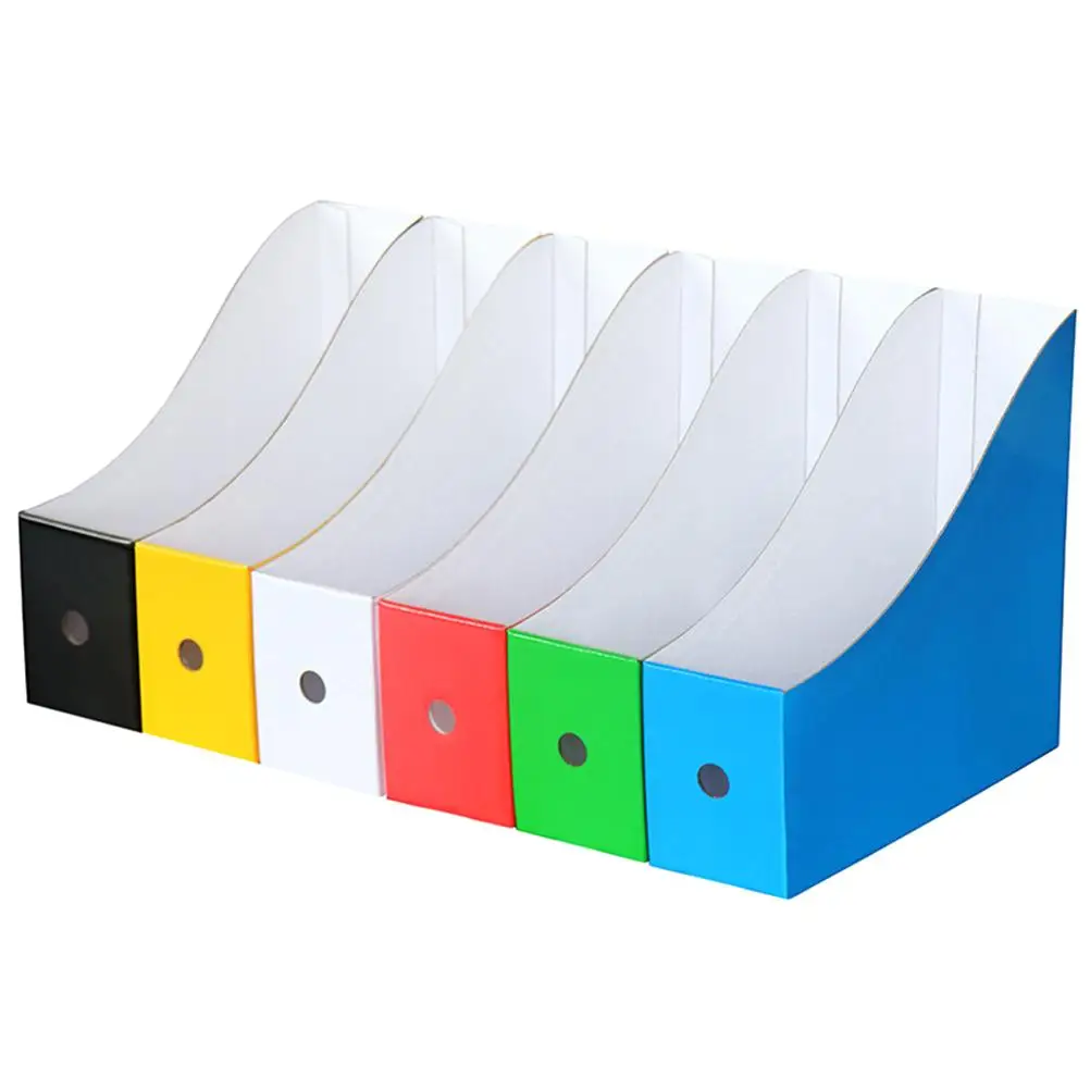 6 Pcs Colorful File Management Shelf Desktop Document Organizer Thickened Paper Magazine Holder Office Storage Rack For Books
6 Pcs Colorful File Management Shelf Desktop Document Organizer Thickened Paper Magazine Holder Office Storage Rack For Books