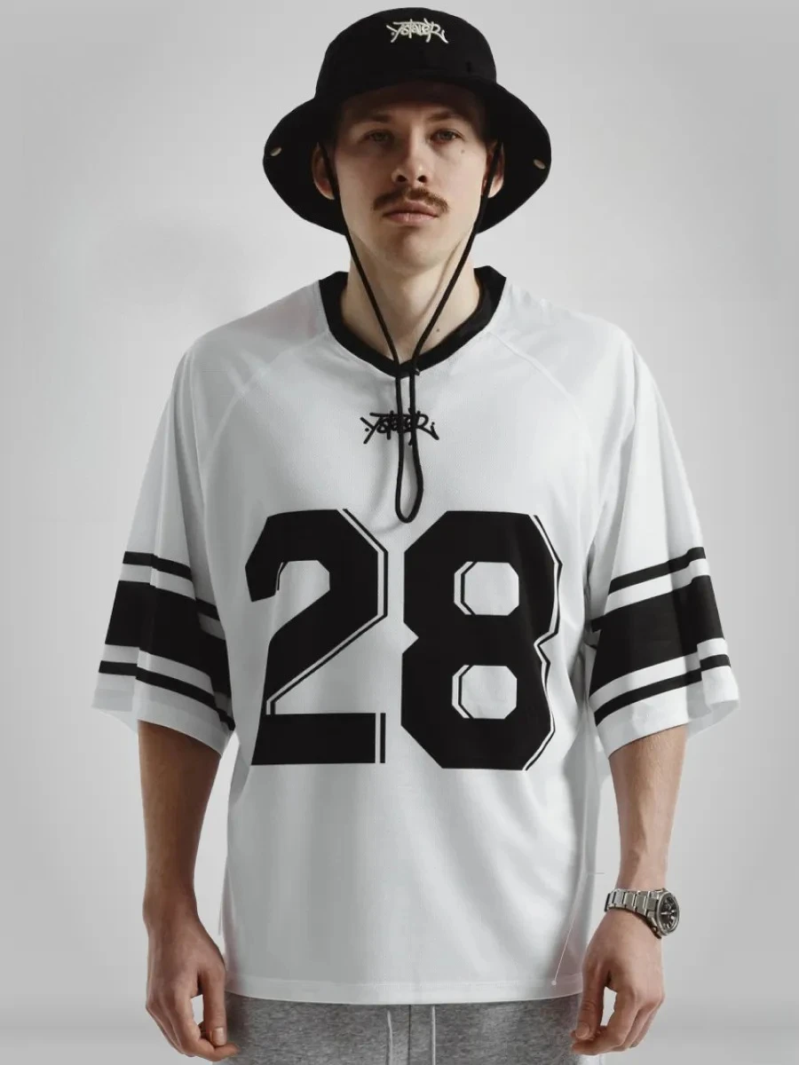 Men's Summer Motorcycle Oversized Sports Jersey T-shirt with Y2K Print Football Soccer Round Neck Quick-Drying Tee Sport Top
Men's Summer Motorcycle Oversized Sports Jersey T-shirt with Y2K Print Football Soccer Round Neck Quick-Drying Tee Sport Top