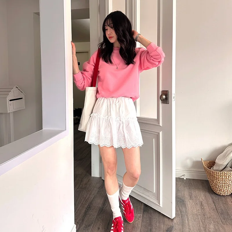 New 2025 Spring and Autumn Korean Style Simple Commuting Casual Comfortable Slimming Short Jacket Dopamine Youth Pullover Sweats
New 2025 Spring and Autumn Korean Style Simple Commuting Casual Comfortable Slimming Short Jacket Dopamine Youth Pullover Sweats