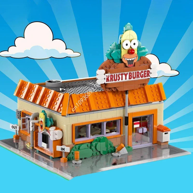 Набор строительных блоков MOC Krusty Burger (1413 деталей) – развивающий конструктор для детей, подарок на День рождения или Рождество
Набор строительных блоков MOC Krusty Burger (1413 деталей) – развивающий конструктор для детей, подарок на День рождения или Рождество