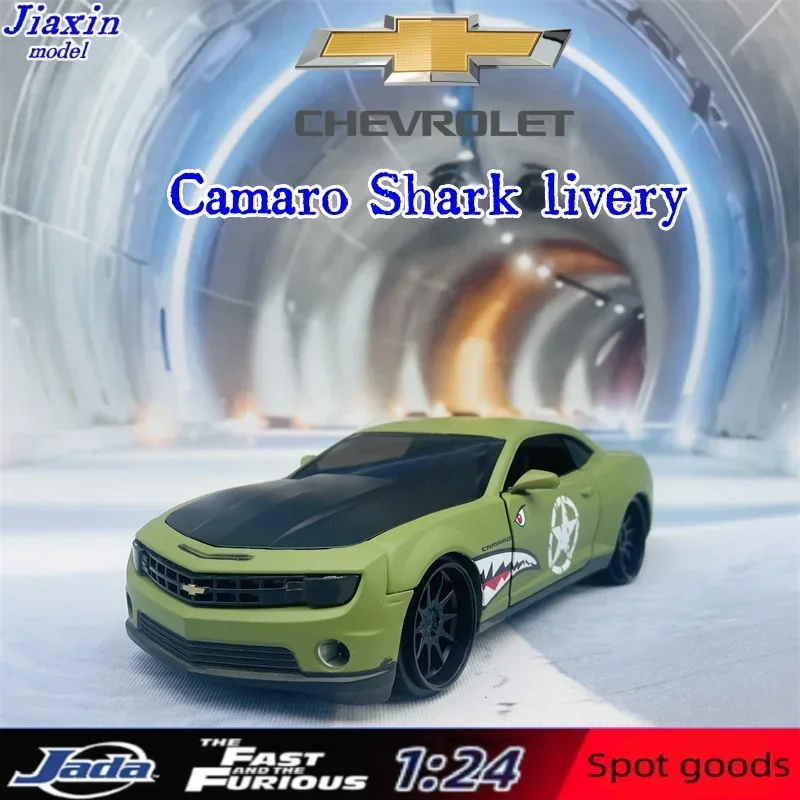 Jada 1:24 2010 Chevrolet Camaro American muscle car High Simulation Diecast Metal Alloy Model Car for Children Gift Collection
Jada 1:24 2010 Chevrolet Camaro American muscle car High Simulation Diecast Metal Alloy Model Car for Children Gift Collection