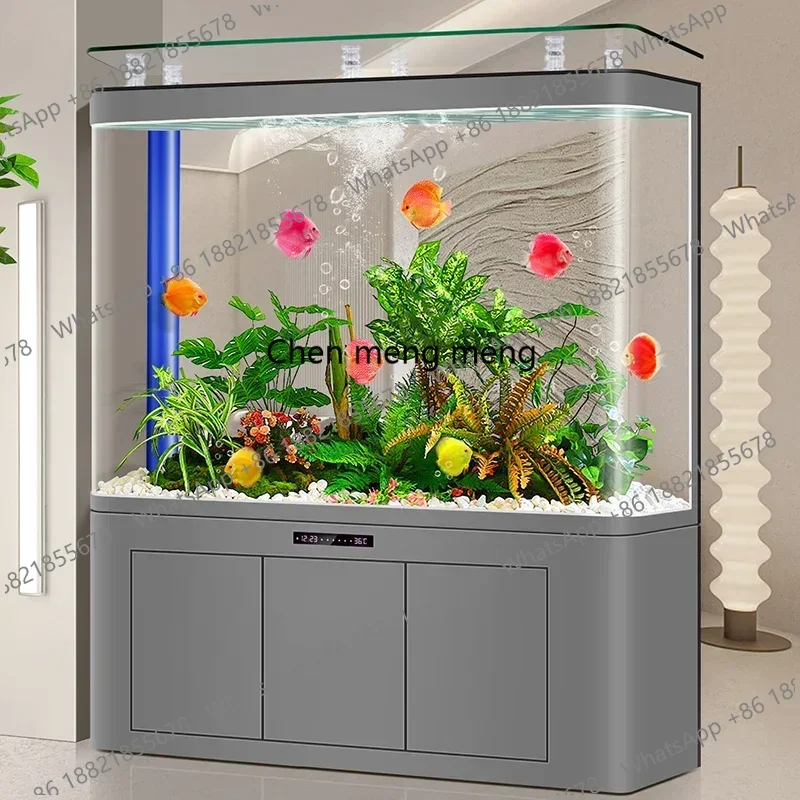 Modern Cultivation Clear Glass Marine Aquarium Appreciate Nordic Originality Fish Tanks Luxury Pet Products
Modern Cultivation Clear Glass Marine Aquarium Appreciate Nordic Originality Fish Tanks Luxury Pet Products