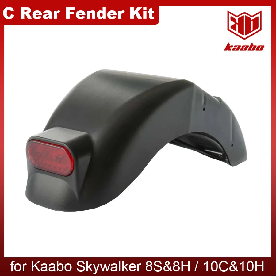 Rear Fender Kit Model C Mudguard with Light LED Board Set for Kaabo Skywalker 8S 8H Electric Scooter Original Parts
Rear Fender Kit Model C Mudguard with Light LED Board Set for Kaabo Skywalker 8S 8H Electric Scooter Original Parts