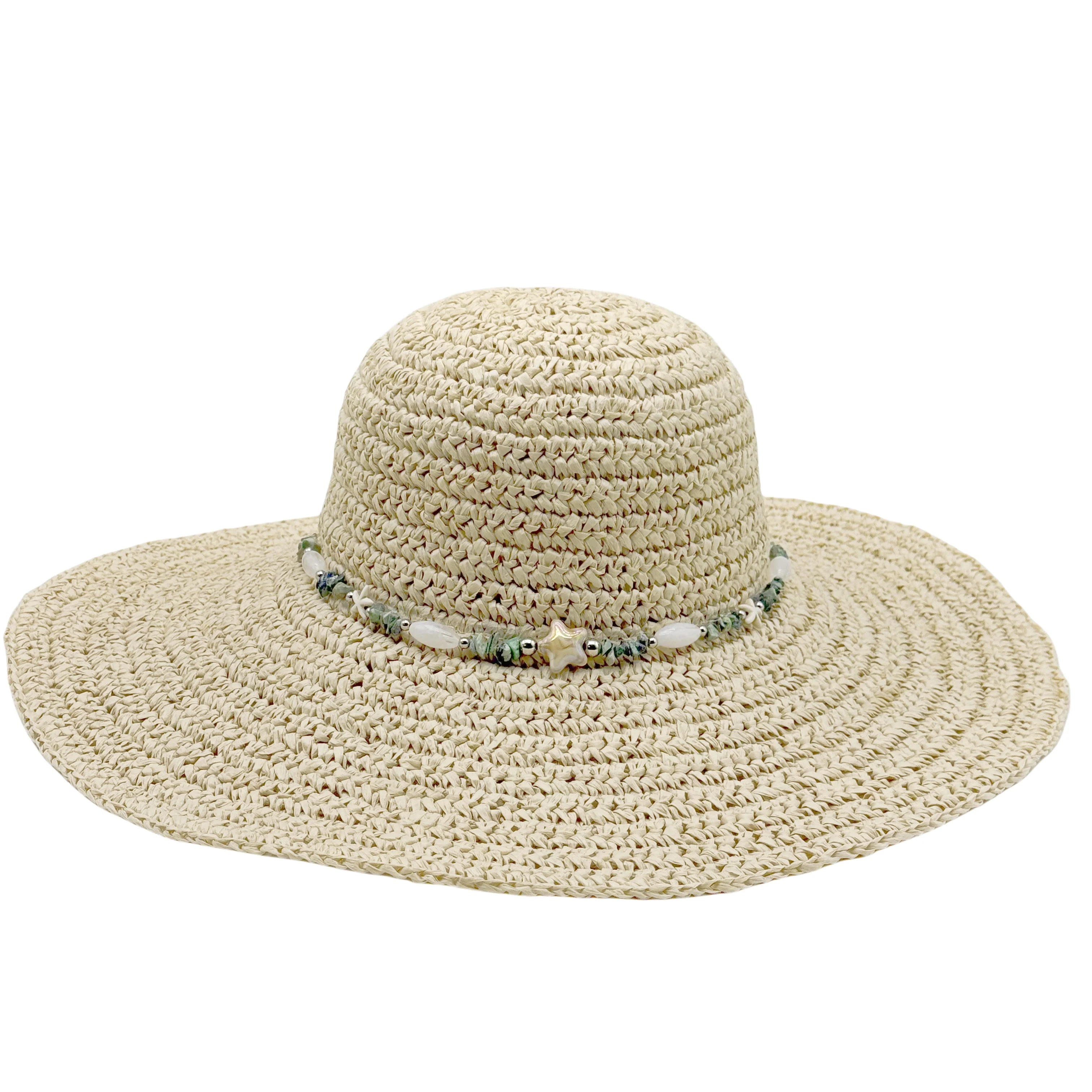 HongLuan Bohemian Breathable Sunshade Wide Brim Sun Protection Straw Hat Women Summer Beach Travel Outdoor Ladies Hats
HongLuan Bohemian Breathable Sunshade Wide Brim Sun Protection Straw Hat Women Summer Beach Travel Outdoor Ladies Hats