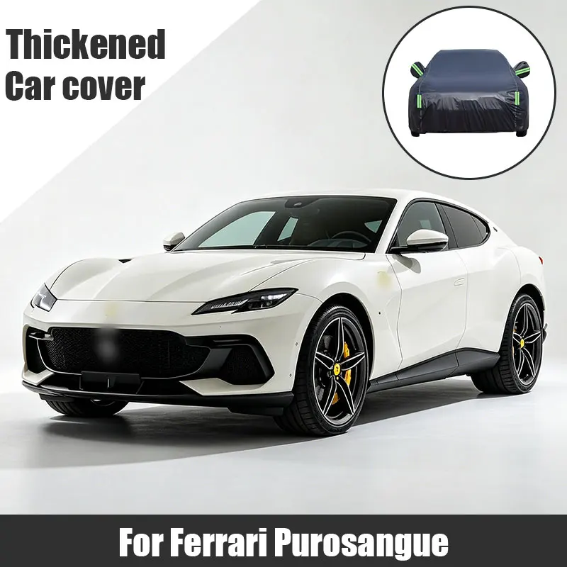 For Ferrari Purosangue Full Car Cover with Side Zipper - Waterproof Dustproof UV Sun Protection All Weather Outdoor Cover
For Ferrari Purosangue Full Car Cover with Side Zipper - Waterproof Dustproof UV Sun Protection All Weather Outdoor Cover