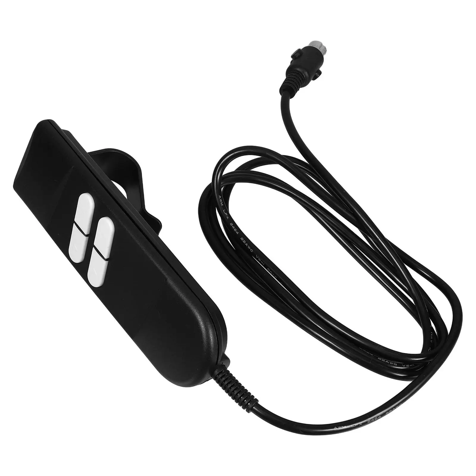 4 Button 5 Pin Electric Lift Chair Recliner Remote Hand Controller Sofa Replacement Straight Plug Adjustable Angle Long Cable