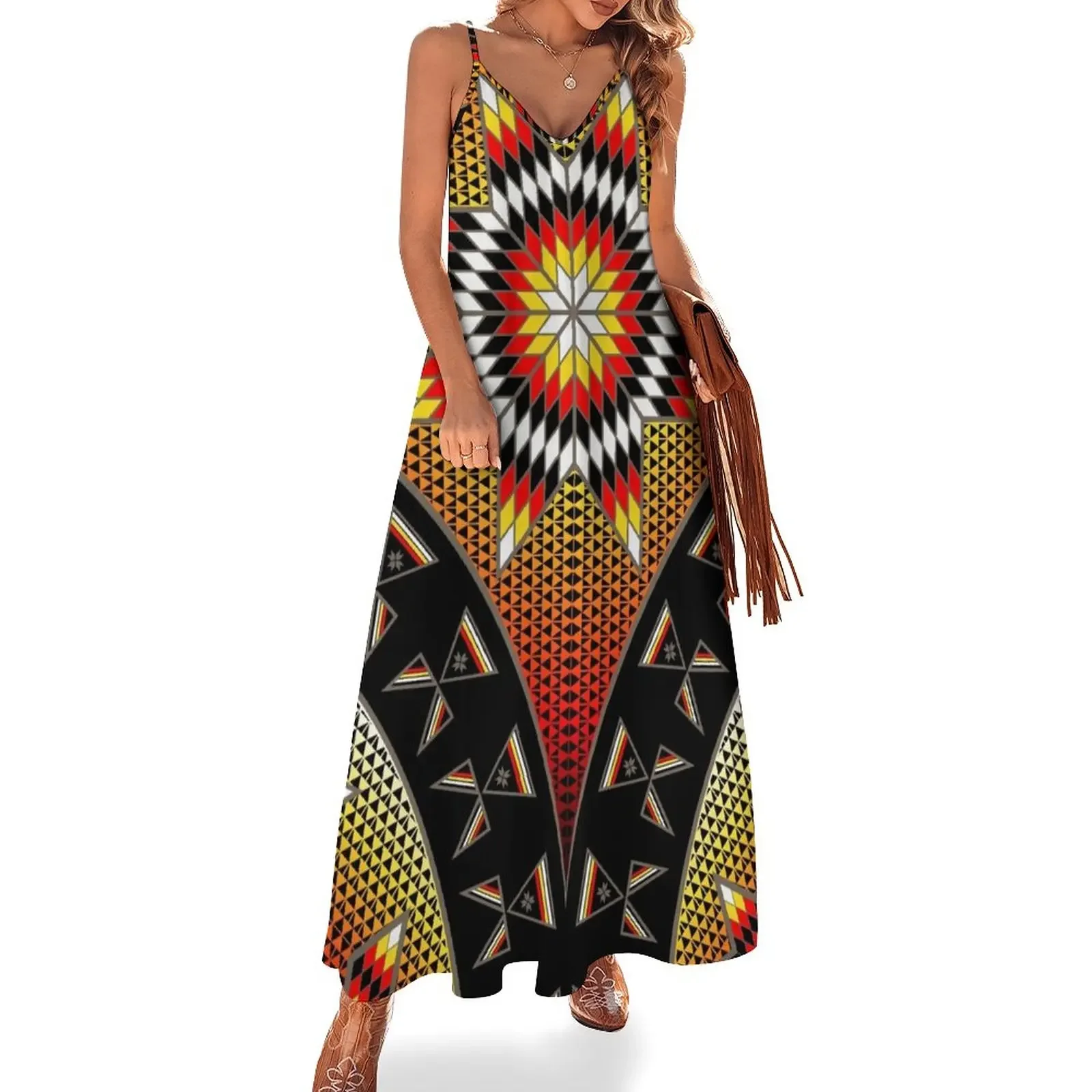 Morning Star with Tipi's (BRYW) Sleeveless Dress Dress vintage elegant party dresses for women 2025 festival outfit women
Morning Star with Tipi's (BRYW) Sleeveless Dress Dress vintage elegant party dresses for women 2025 festival outfit women