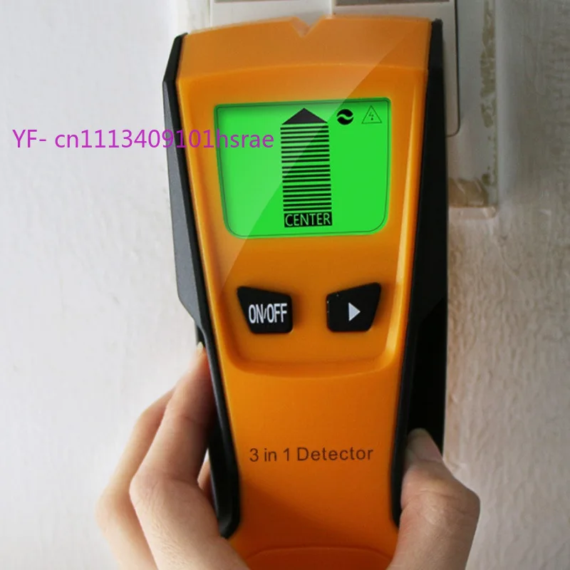 3-in-1 Wall Detector TH210, Metal & Live Cable Finder for Wall Inspection
3-in-1 Wall Detector TH210, Metal & Live Cable Finder for Wall Inspection