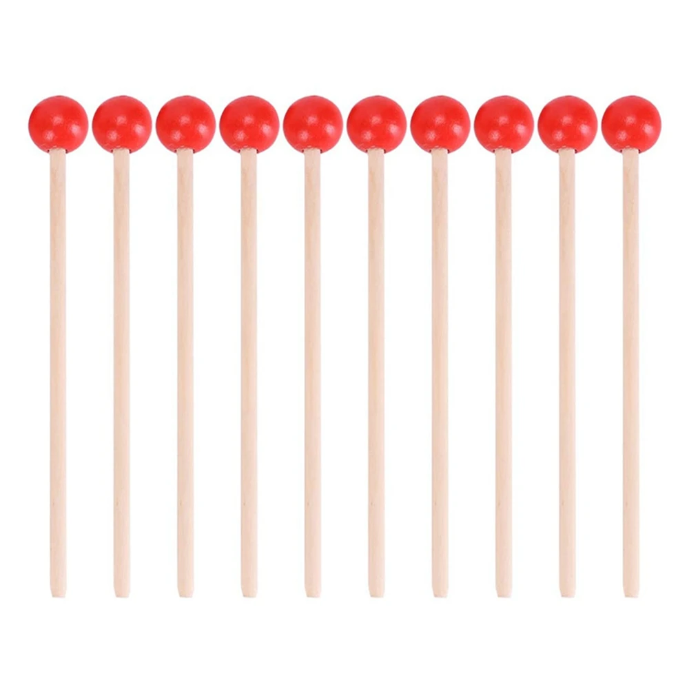 12 Pcs Rubber Mallet Percussion Sticks with Wood Handle Round Head Mallet Music Accessories for Children Kids
12 Pcs Rubber Mallet Percussion Sticks with Wood Handle Round Head Mallet Music Accessories for Children Kids