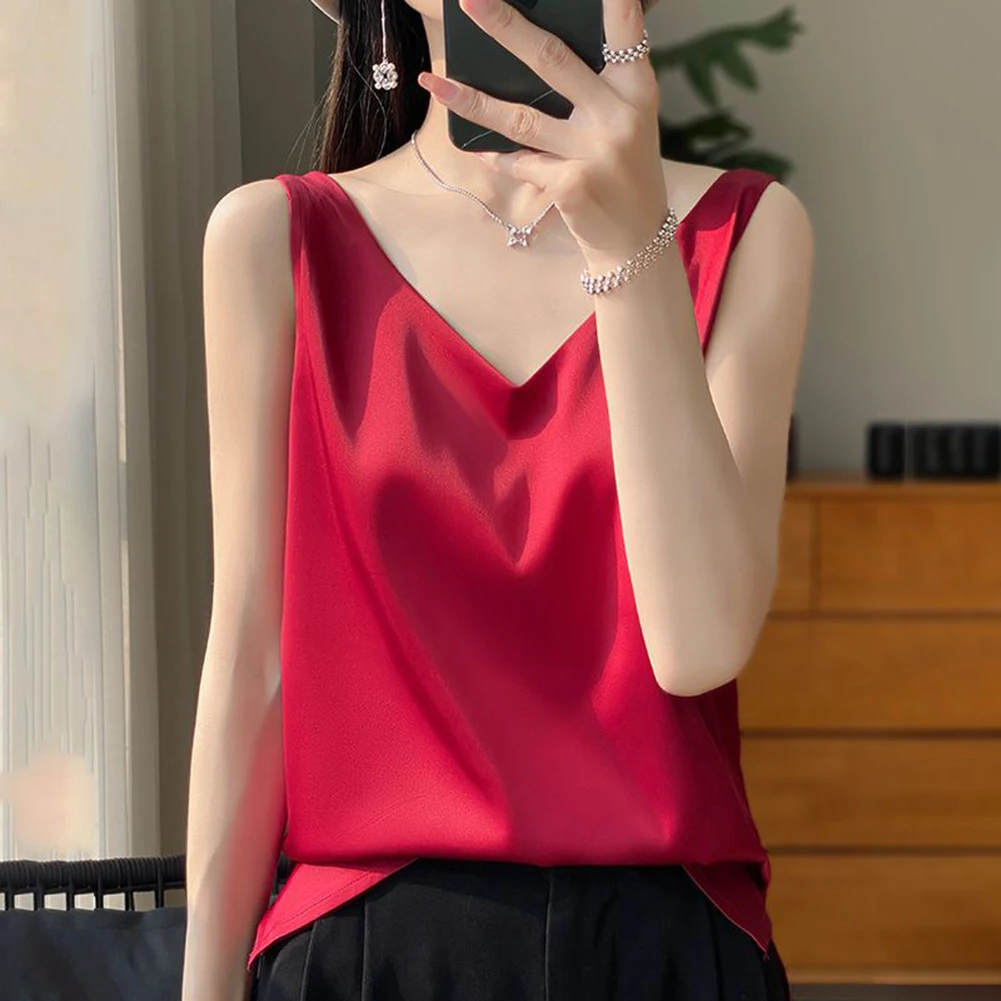 Casual Gatherings Elegant Sleeveless T Shirt Summer Casual Loose Camisole Loose Casual Shirt Various Sizes Available
Casual Gatherings Elegant Sleeveless T Shirt Summer Casual Loose Camisole Loose Casual Shirt Various Sizes Available