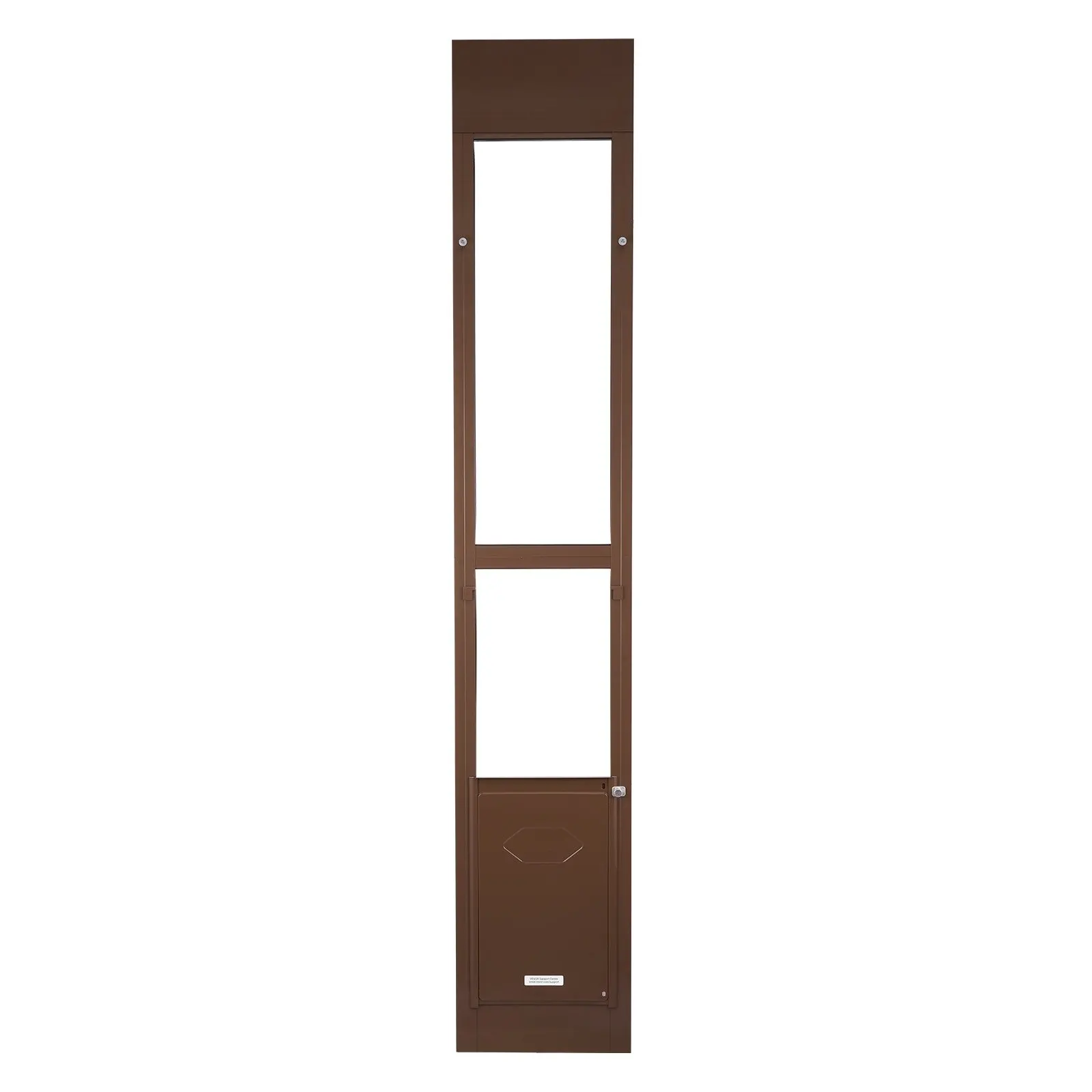Dog Door For Sliding Glass Door, 75 7/8 To 80 11/16 In Adjustable Height, Aluminum Alloy Frame With Rotating Hinges, Lock
Dog Door For Sliding Glass Door, 75 7/8 To 80 11/16 In Adjustable Height, Aluminum Alloy Frame With Rotating Hinges, Lock