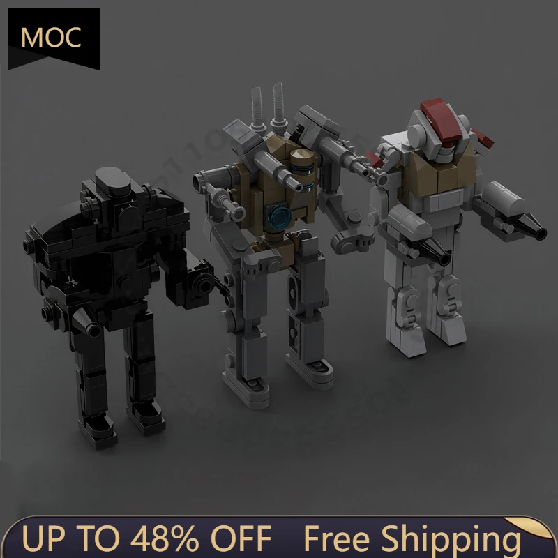 280 PCS Space War Model SD Battle Pack MOC Customize Modular Building Block Kids Popular Creative Design DIY Festival Toy Gift
280 PCS Space War Model SD Battle Pack MOC Customize Modular Building Block Kids Popular Creative Design DIY Festival Toy Gift
