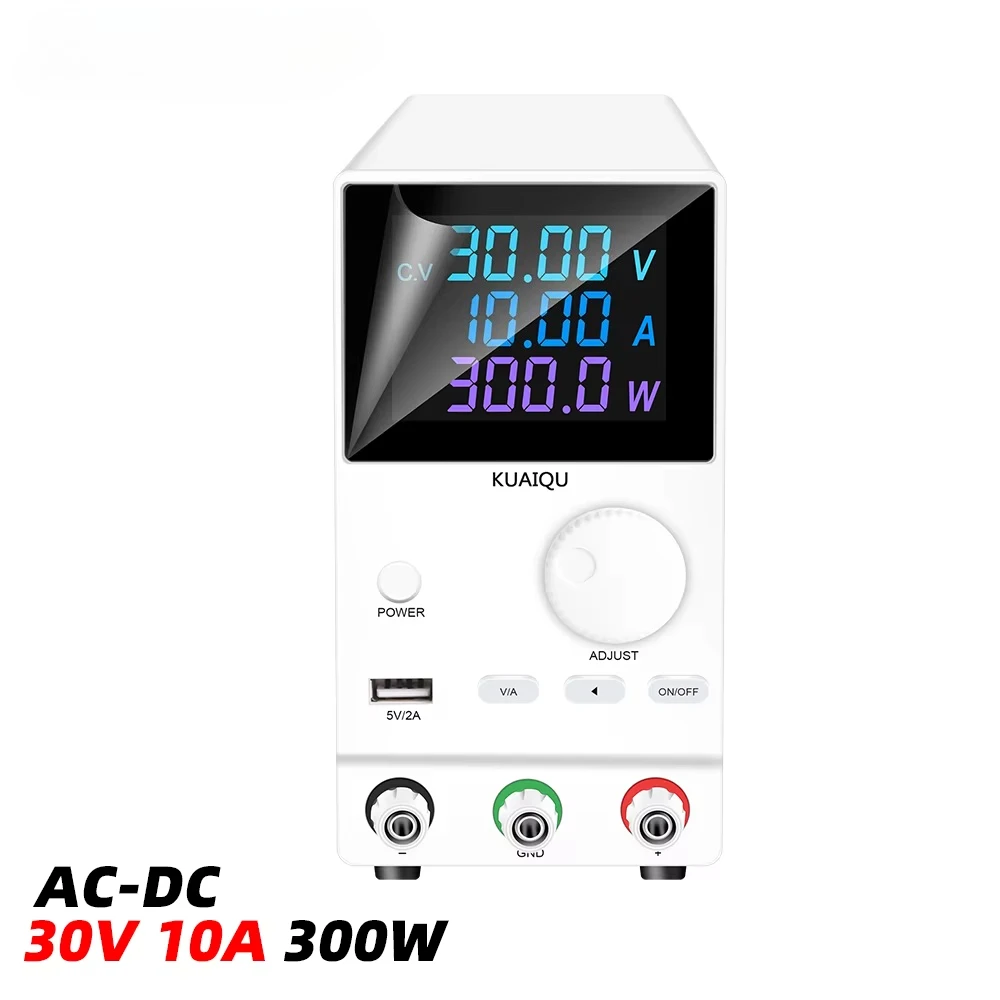 KUAIQU SPPS-A3010D 30V 10A 300W LAB DC Power Supply with Encoder Precision Knob & Power Display for Electronic Devices Repair
KUAIQU SPPS-A3010D 30V 10A 300W LAB DC Power Supply with Encoder Precision Knob & Power Display for Electronic Devices Repair