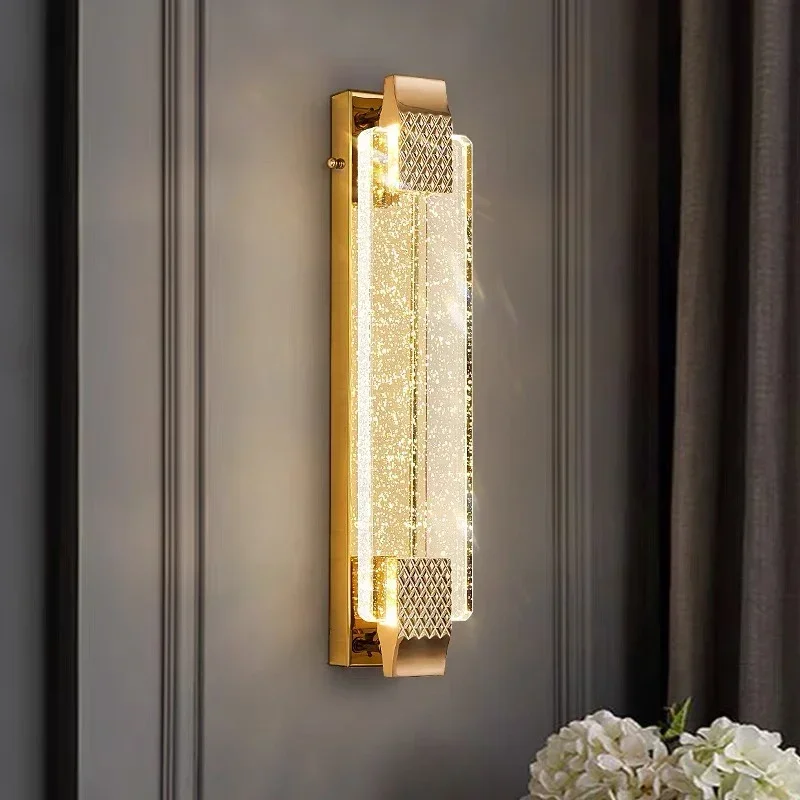 JMZM Crystal Wall Lamp Living Room Bedroom Sconces Bathroom Mirror Light Aisle Stair Porch Light Vanity Lamp Indoor Fixtures
JMZM Crystal Wall Lamp Living Room Bedroom Sconces Bathroom Mirror Light Aisle Stair Porch Light Vanity Lamp Indoor Fixtures