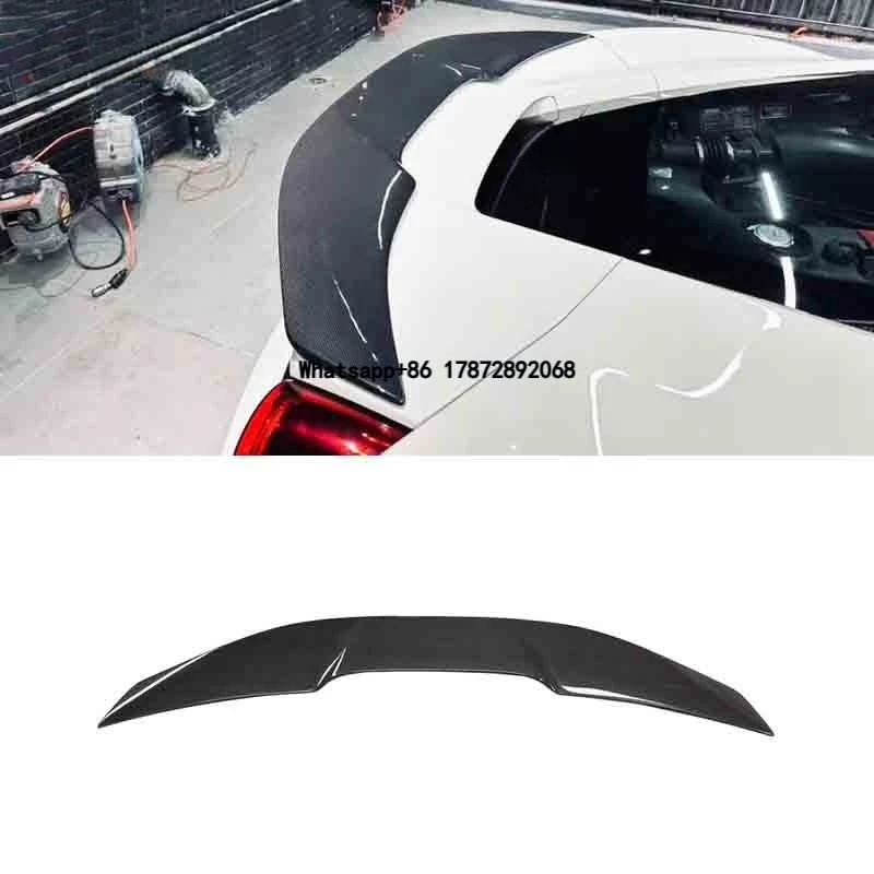 Good Quality V Style Dry Carbon Fiber Car Rear Ducktai Wing Spoiler for 488
Good Quality V Style Dry Carbon Fiber Car Rear Ducktai Wing Spoiler for 488