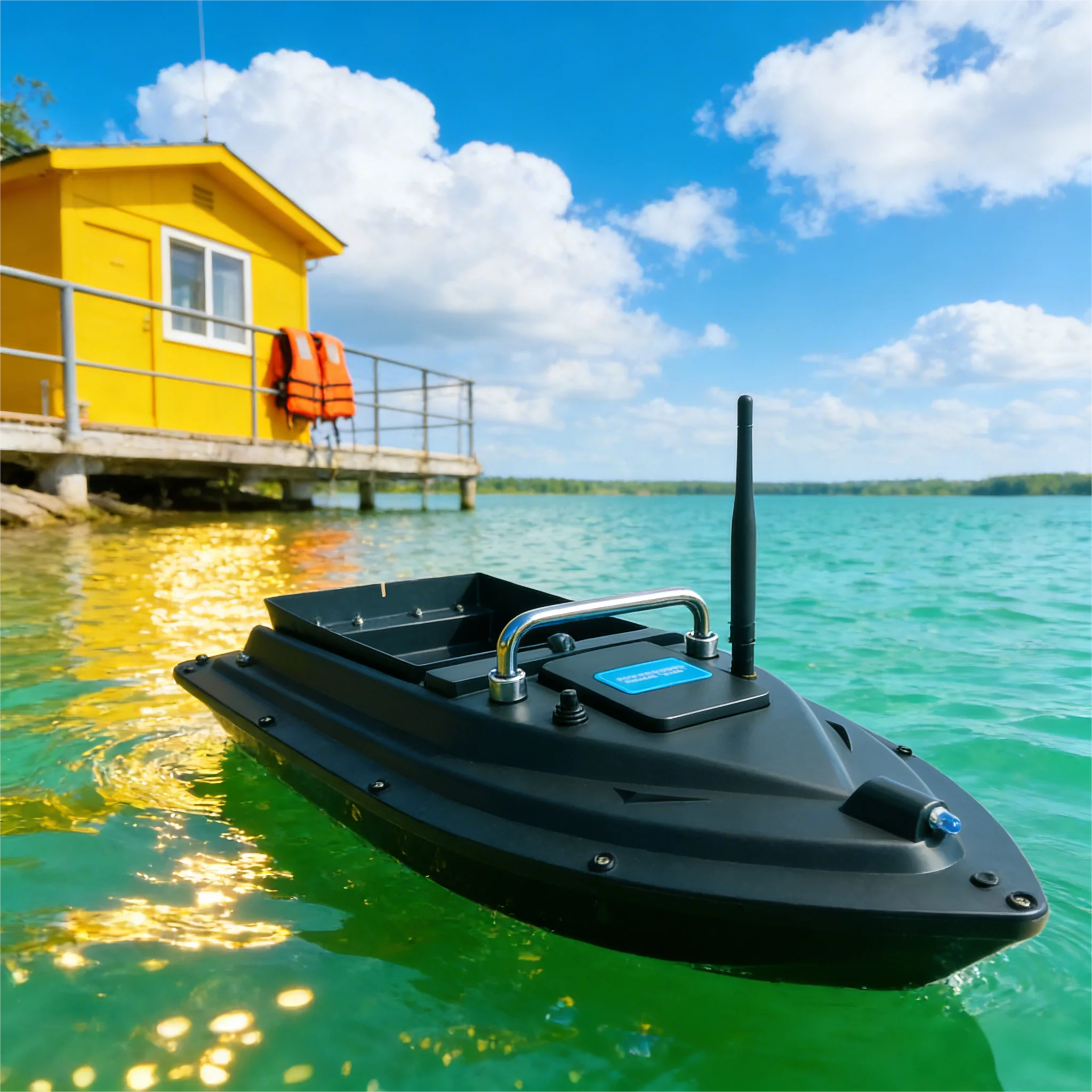 Factory Custom Large Remote Control Bait Boat Large Nesting Hook Bait Delivery Long Range Heavy Duty for Sea Lake Fishing
Factory Custom Large Remote Control Bait Boat Large Nesting Hook Bait Delivery Long Range Heavy Duty for Sea Lake Fishing
