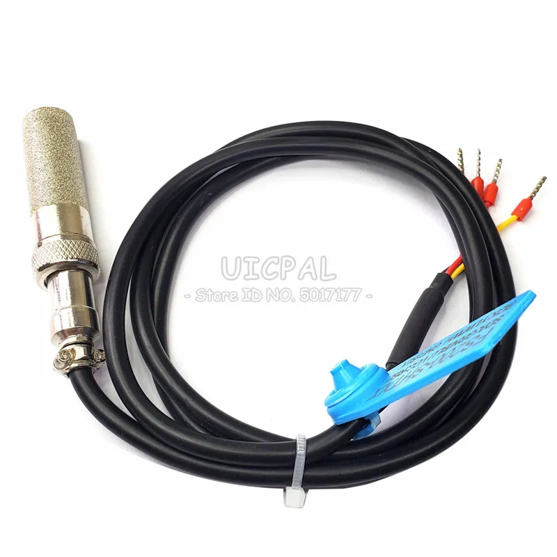 Temperature and Humidity Sensor SHT35 Probe Cable Module Capacitive Sensor OEM Length I2C Output 1M-12M Metal Head Digital
Temperature and Humidity Sensor SHT35 Probe Cable Module Capacitive Sensor OEM Length I2C Output 1M-12M Metal Head Digital