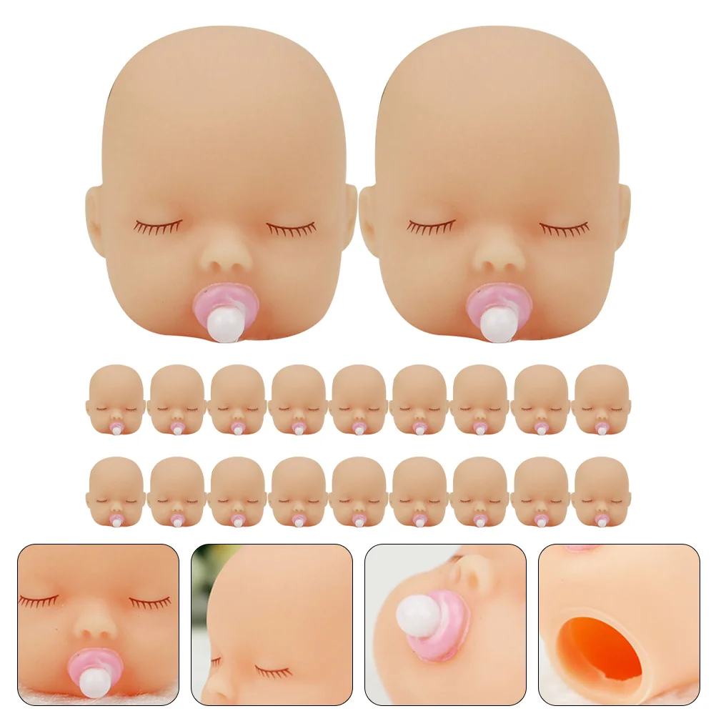 Baby Heads Repainting Head Mini Sleeping Baby Plushes Handmade DIY Hand Painting Body Part Crafts Keychain Keyring
Baby Heads Repainting Head Mini Sleeping Baby Plushes Handmade DIY Hand Painting Body Part Crafts Keychain Keyring