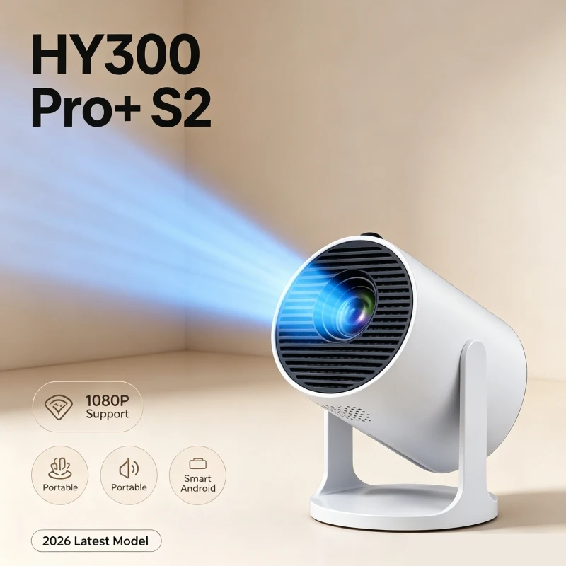Smart Mini Projector, 8K/4K, Android 14, WiFi 6 BT5.4, 8000 Lumens, 40-130 Inch, Portable Home Theater
Smart Mini Projector, 8K/4K, Android 14, WiFi 6 BT5.4, 8000 Lumens, 40-130 Inch, Portable Home Theater