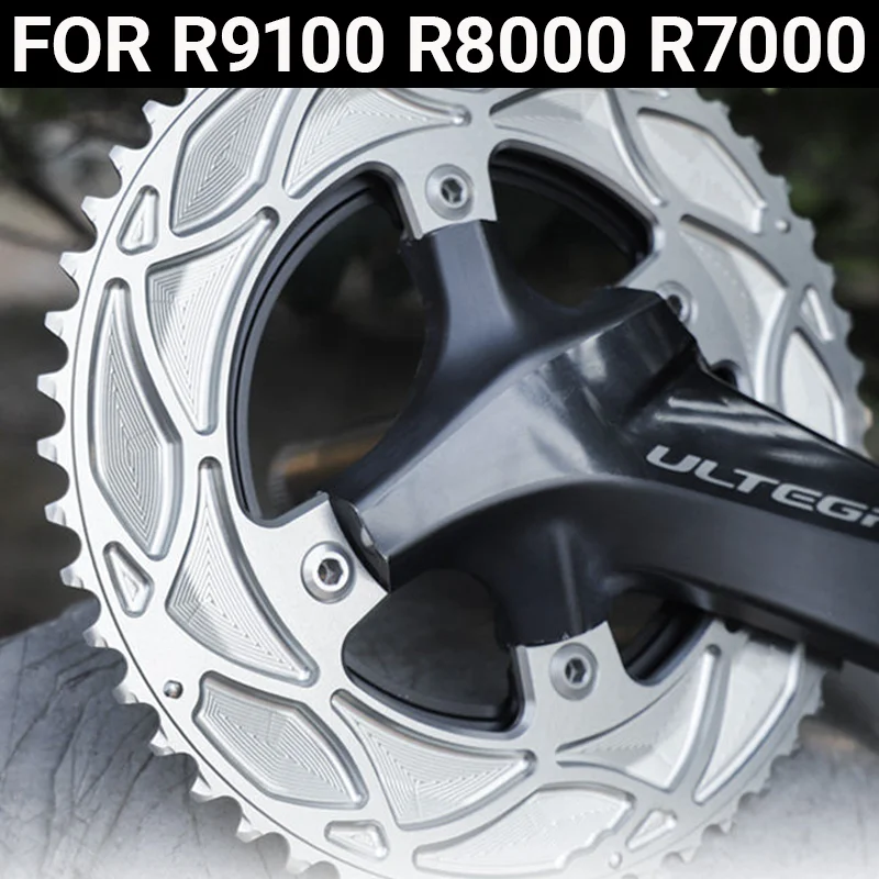 PASS QUEST 110BCD 4 Bolt Chainring For Shimano R7000 R8000 9100 46 33 50 34 52 36t 53 39 54 40 2x 11v 12 Speed Chain Ring
PASS QUEST 110BCD 4 Bolt Chainring For Shimano R7000 R8000 9100 46 33 50 34 52 36t 53 39 54 40 2x 11v 12 Speed Chain Ring