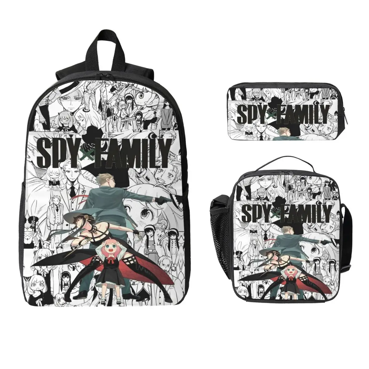 Spy X Familys Girls Manga Anime Kids Backpack Lunch Box Pen Bags for Boys Girls Backpacks School bag Bookbag Set
Spy X Familys Girls Manga Anime Kids Backpack Lunch Box Pen Bags for Boys Girls Backpacks School bag Bookbag Set