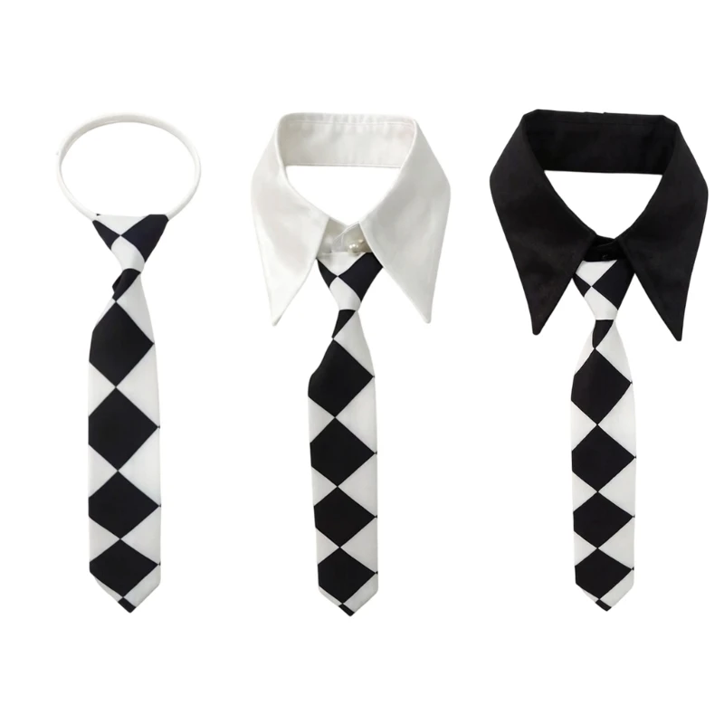 Modern Geometric Pattern Bows Tie Stylish Detachable Collar For Shirt Dresses
Modern Geometric Pattern Bows Tie Stylish Detachable Collar For Shirt Dresses